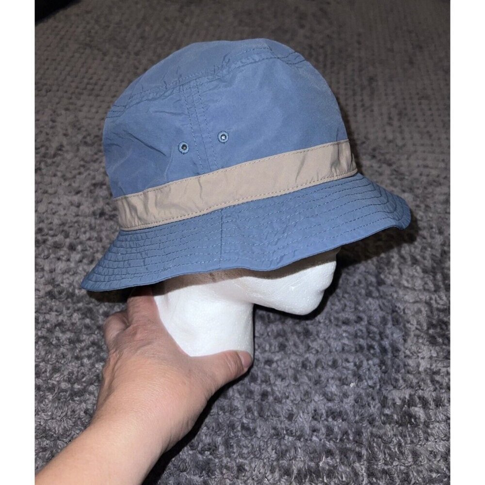 MOUNTAIN HARDWEAR Womens Blue Sun Hiking Outdoors Bucket Hat Sz L - Picture 3 of 8